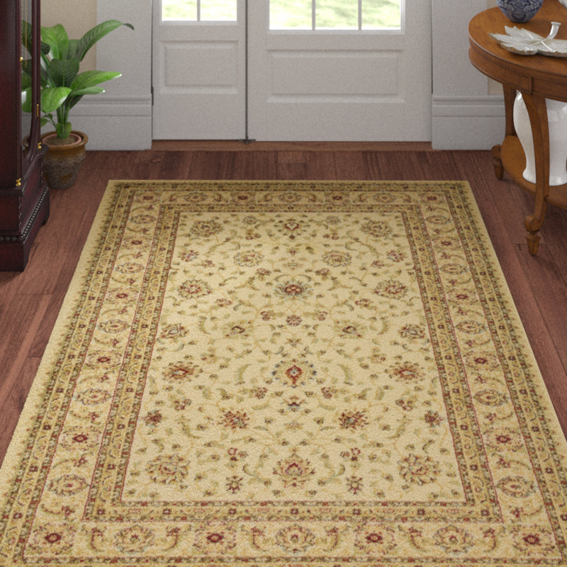 Astoria Grand Niles Performance Cream Rug & Reviews Wayfair